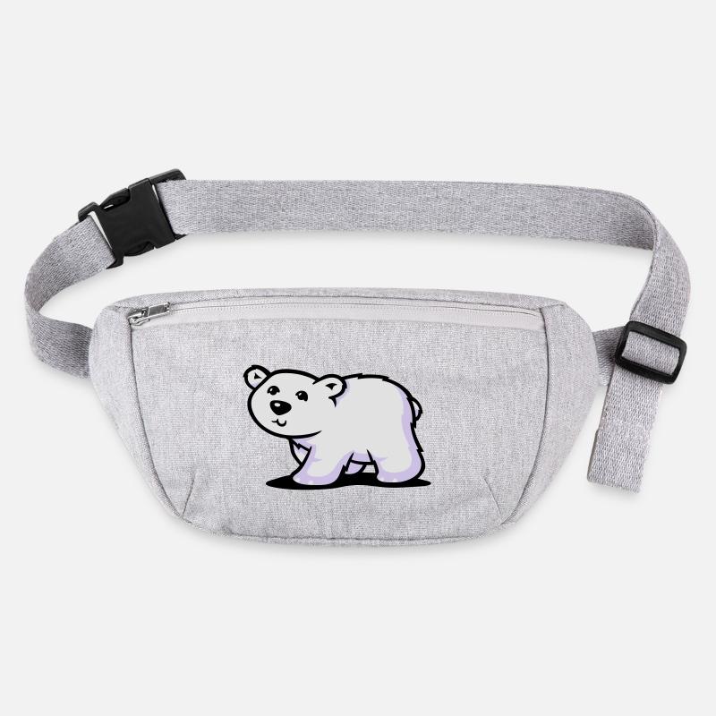 Eisbär Stanley/Stella recycelte Gürteltasche