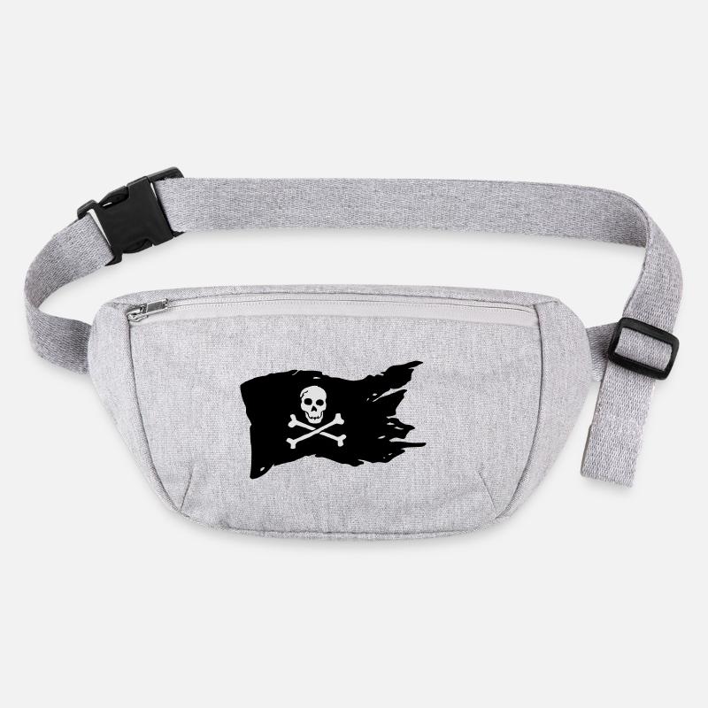 Pirate flag (colors can be customized!) Stanley/Stella recycled Hip Bag 