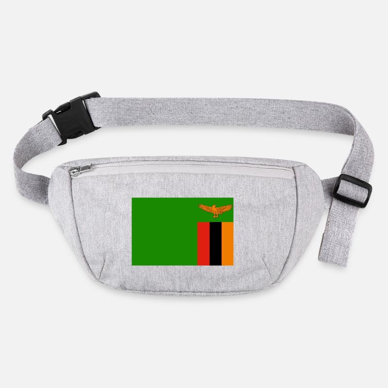 Zambia Flagg Stanley/Stella recycled Hip Bag 