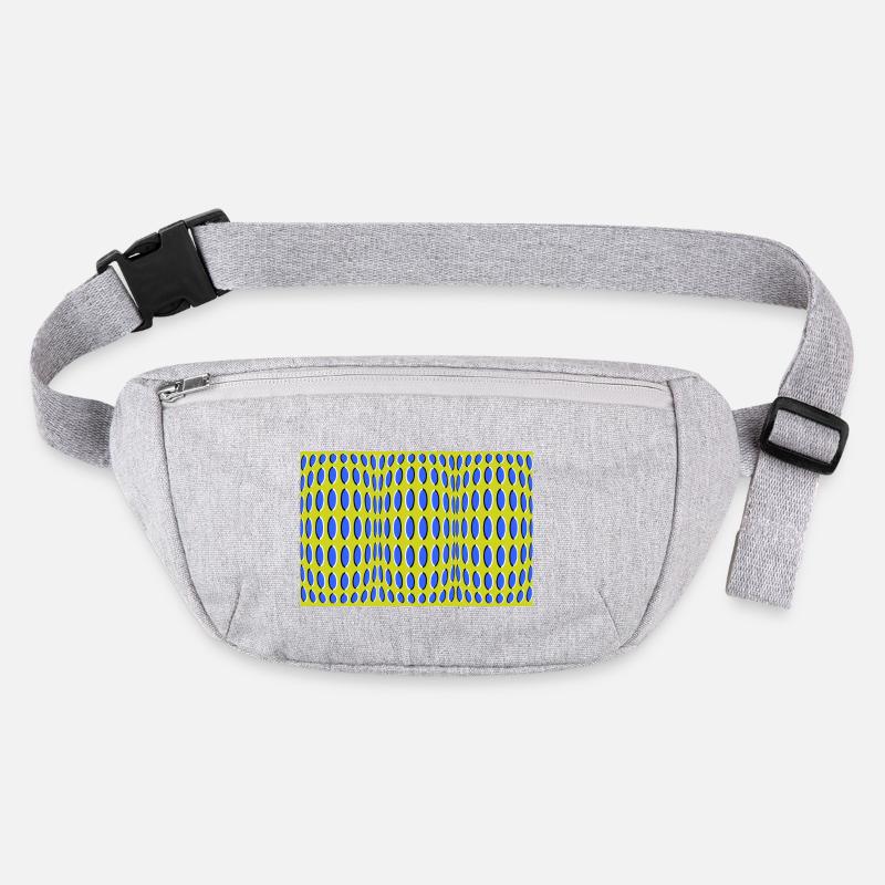 optical illusion Stanley/Stella recycled Hip Bag 