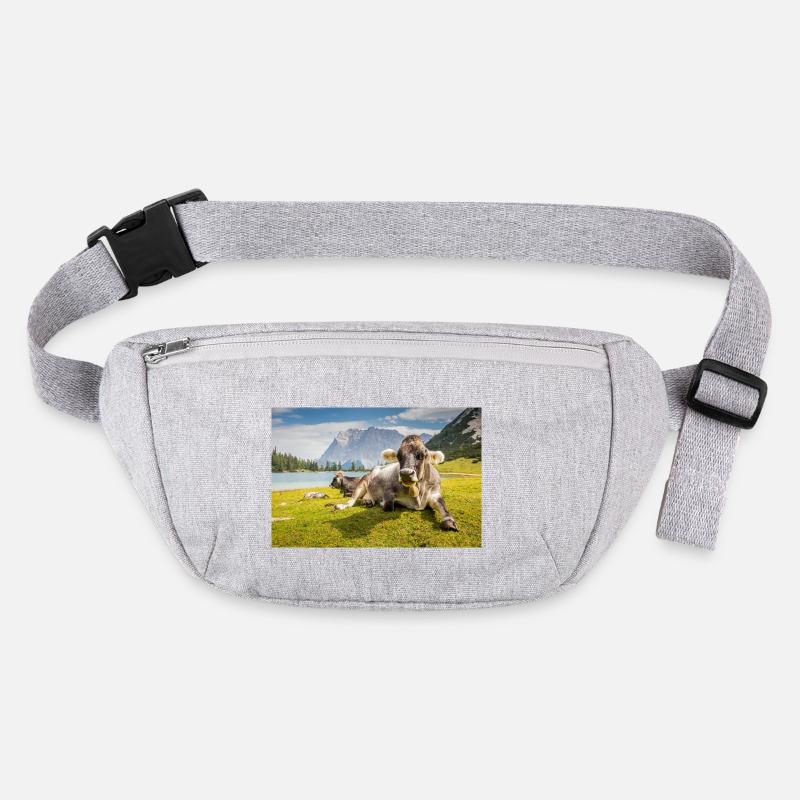 Cows at Lake Sebensee Stanley/Stella recycled Hip Bag 