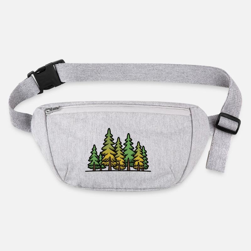 Forest Trees Stanley/Stella recycled Hip Bag 