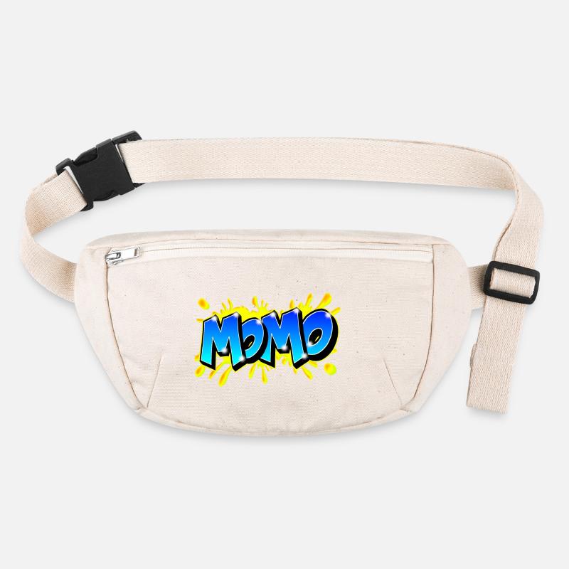 Graffiti Name MOMO printable on evrything Sac banane recyclé Stanley/Stella
