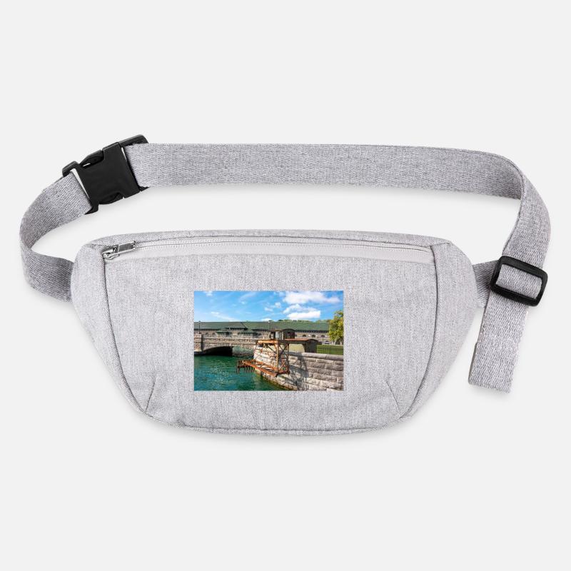 monument industriel Centrale électrique de Niagara Falls Sac banane recyclé Stanley/Stella