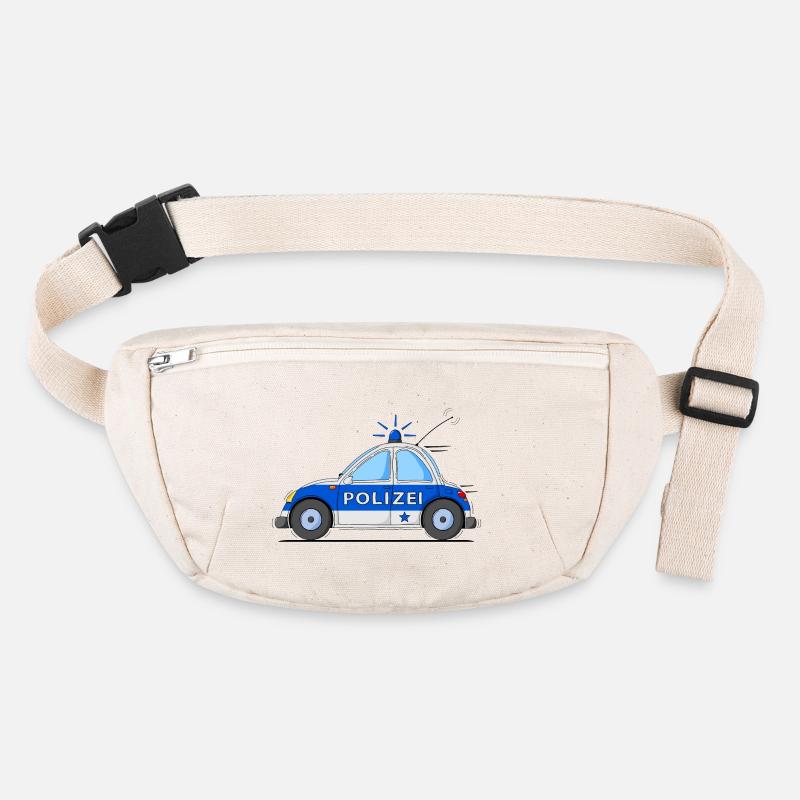 Polizeiauto Blau Stanley/Stella recycelte Gürteltasche