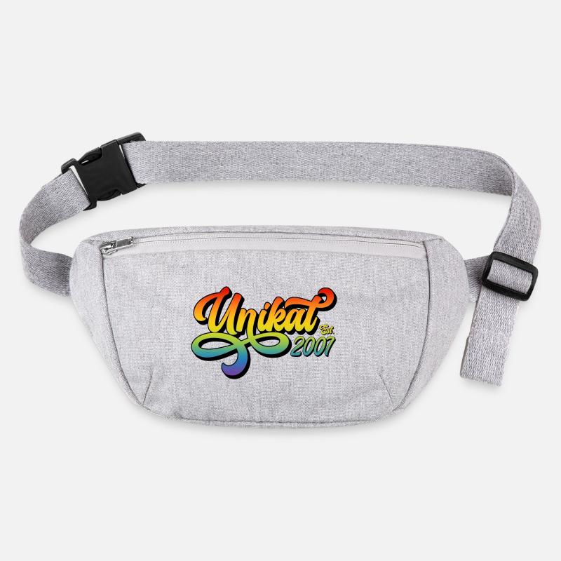 Unikat Est. 2007 Regenbogen Geschenk Geburtstag  Stanley/Stella recycelte Gürteltasche