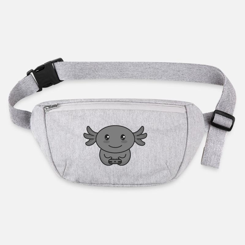 Axolotl Gamer Zocker mit Controller Stanley/Stella recycelte Gürteltasche