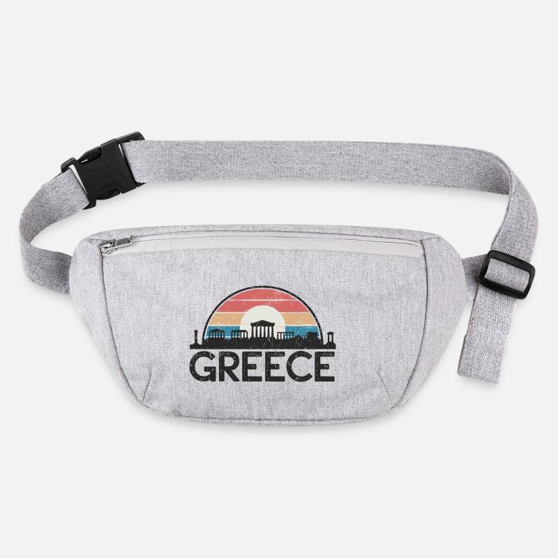 Griechenland Griechisch Ägäischen Ionischen Meer Stanley/Stella recycelte Gürteltasche