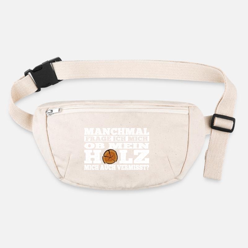 Bois - manquant Sac banane recyclé Stanley/Stella