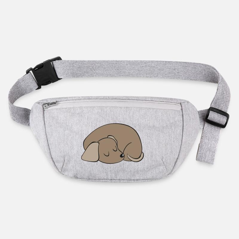 Hund Stanley/Stella recycelte Gürteltasche