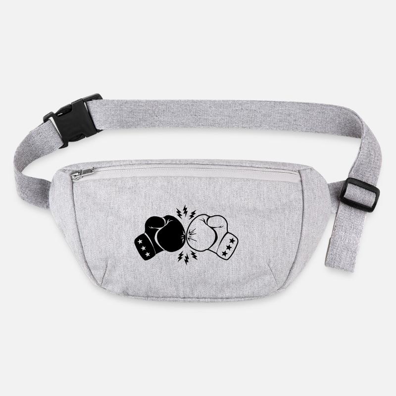 Boxboxhandschuhe Kontakt mit Blitz Stanley/Stella recycelte Gürteltasche