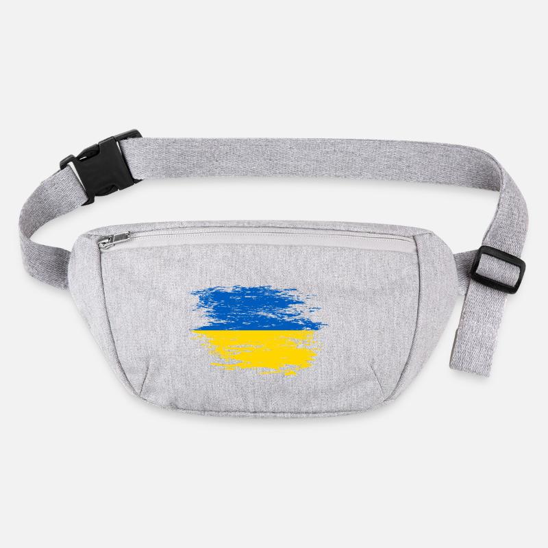Drapeau ukrainien utilisé Sac banane recyclé Stanley/Stella