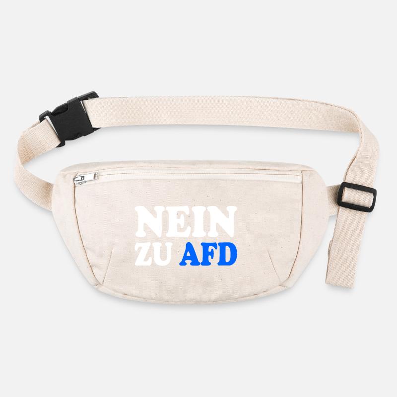 Non à afd Sac banane recyclé Stanley/Stella