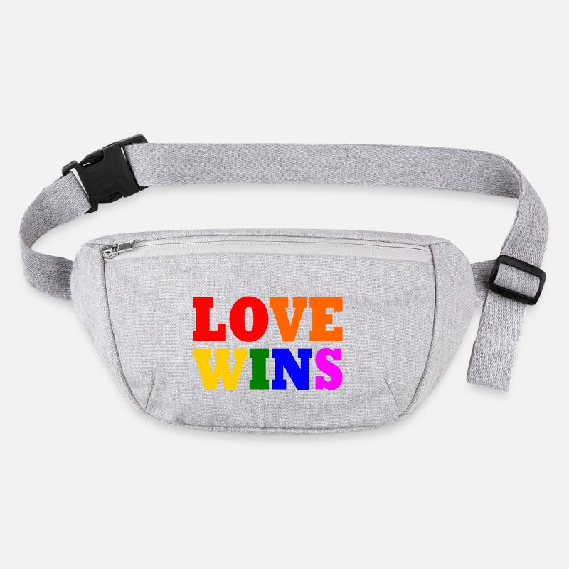 Love wins Stanley/Stella recycelte Gürteltasche