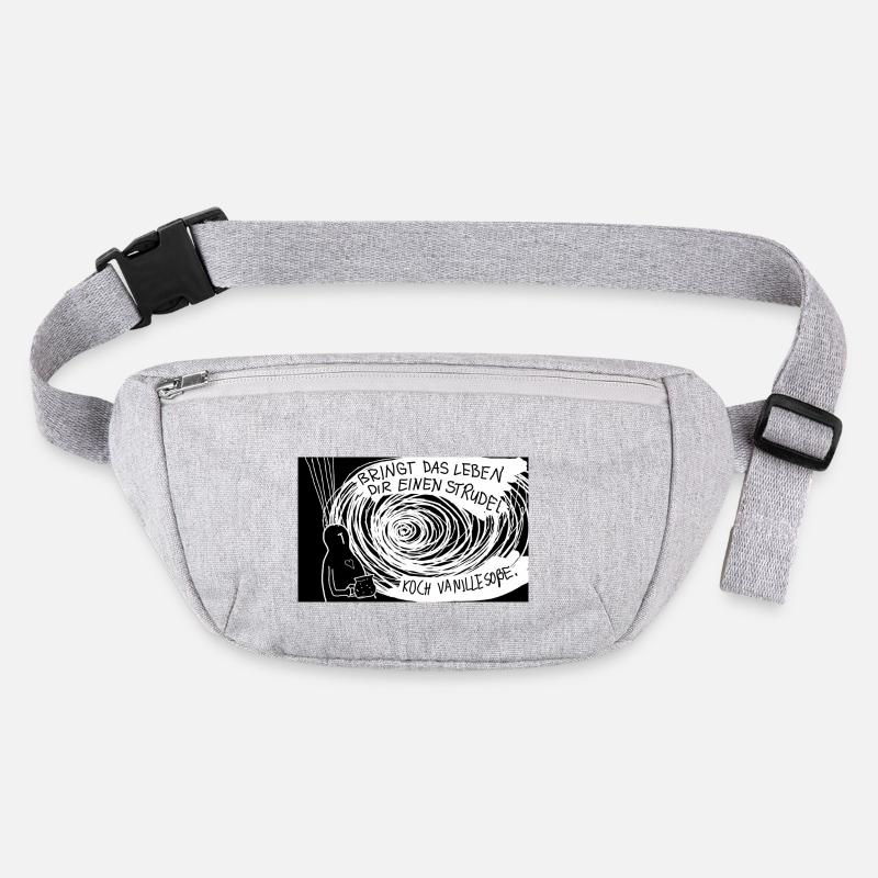 Bringt das Leben dir einen Strudel ... Stanley/Stella recycelte Gürteltasche