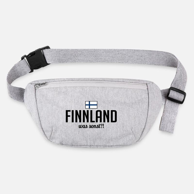 Finlande quoi d’autre dire vacances en Scandinavie Sac banane recyclé Stanley/Stella