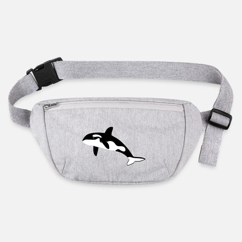 orca baleine cétacé dauphin Sac banane recyclé Stanley/Stella