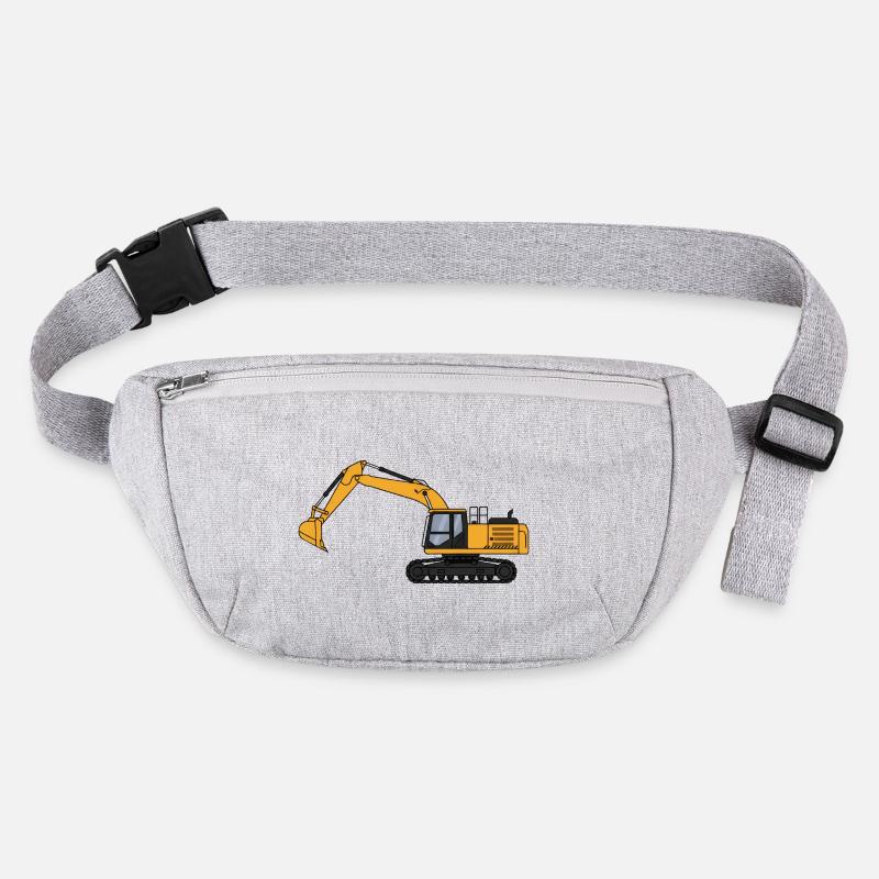 Bagger Baggerfahrer Baustelle Stanley/Stella recycelte Gürteltasche