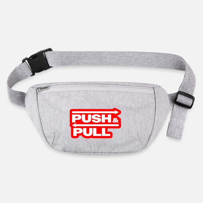 Push and Pull Red Stanley/Stella recycelte Gürteltasche