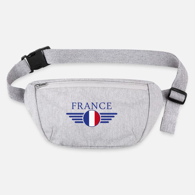 Frankreich Stil Design T-Shirt Stanley/Stella recycelte Gürteltasche