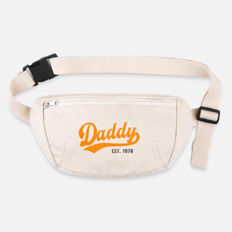 Daddy - Bester Dad Daddy Papa der Welt - est. 1976 Stanley/Stella recycelte Gürteltasche
