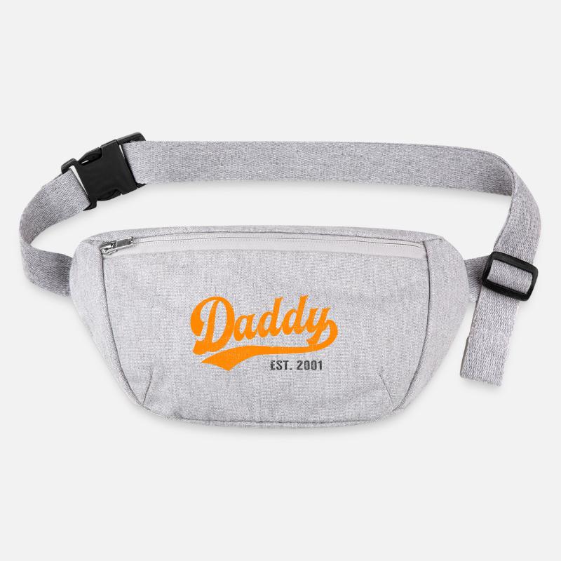 Daddy - Bester Dad Daddy Papa der Welt - est. 2001 Stanley/Stella recycelte Gürteltasche