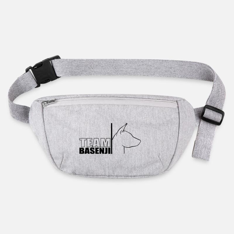 TEAM Basenji Profil Hunde Hund Wilsigns Stanley/Stella recycelte Gürteltasche