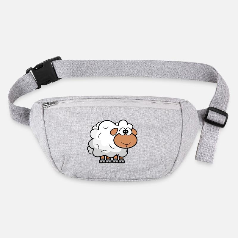 Cartoon Comic Sheep Stanley/Stella recycled Hip Bag 