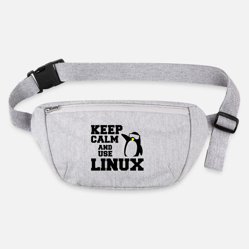 Ruhe bewahren Verwendung linux Stanley/Stella recycelte Gürteltasche