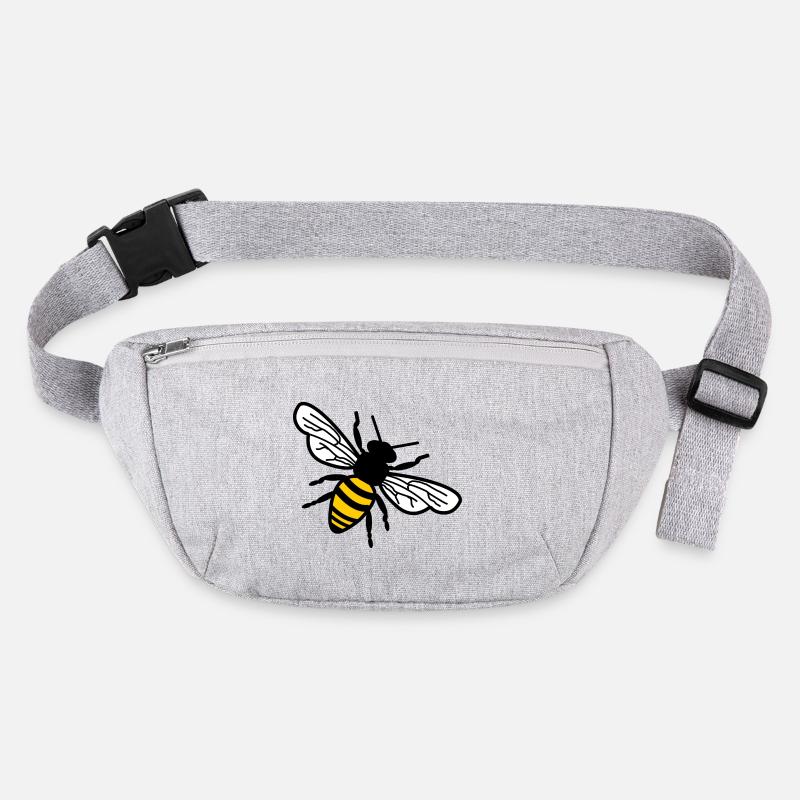 Logo d’abeille pour apiculteur Sac banane recyclé Stanley/Stella
