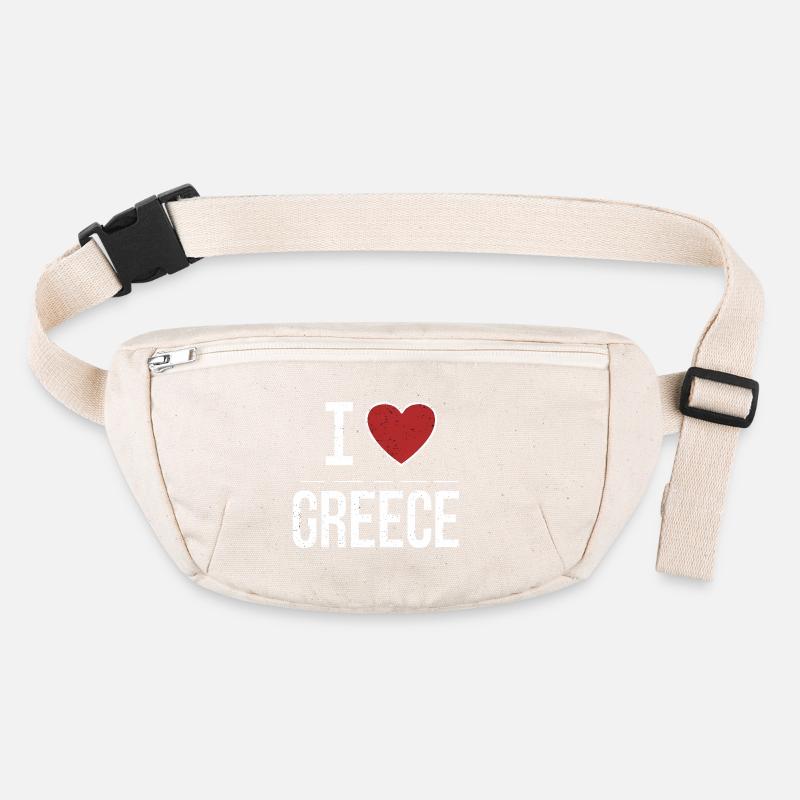 J’aime la Grèce Sac banane recyclé Stanley/Stella