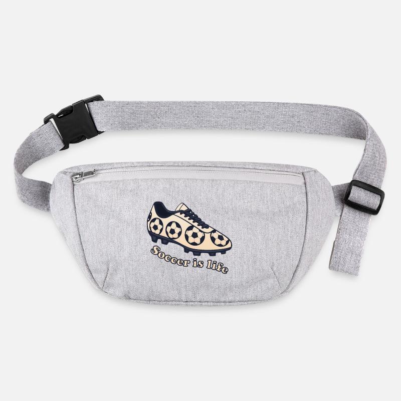 Soccer – Soccer is Life Design Stanley/Stella recycled Hip Bag 