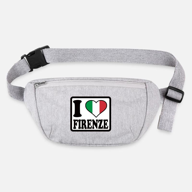 I love Florence, Firenze Stanley/Stella recycled Hip Bag 