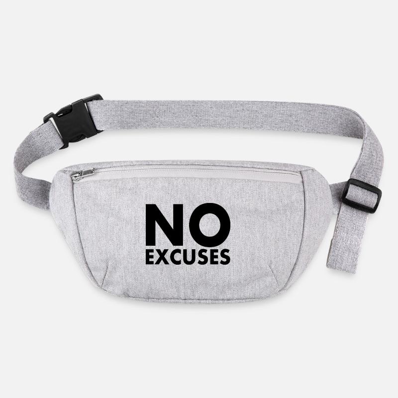 No excuses Stanley/Stella recycelte Gürteltasche