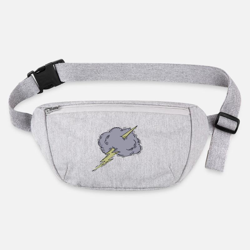 rainbow sun clouds weather rainbow sun cloud52 Stanley/Stella recycled Hip Bag 
