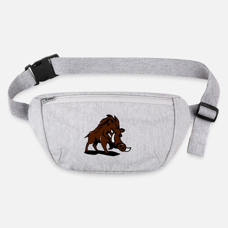 wildschwein gefährlich Stanley/Stella recycelte Gürteltasche