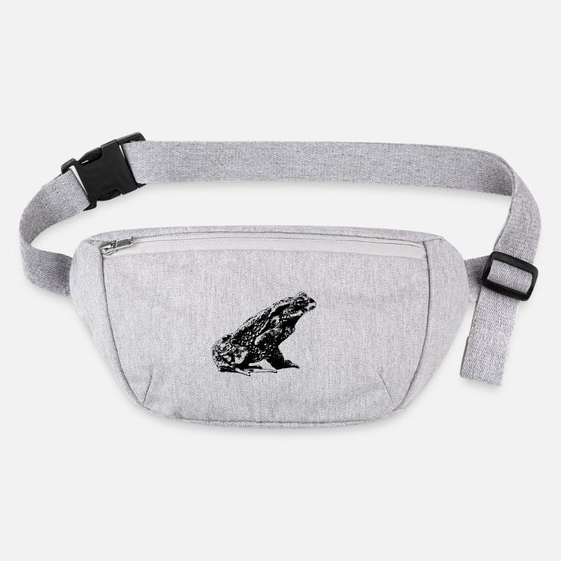 Crapaud / Bufo Bufo / Graphique Sac banane recyclé Stanley/Stella