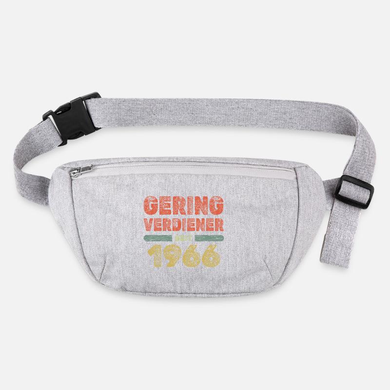 Born in 1966 Stanley/Stella recycled Hip Bag 