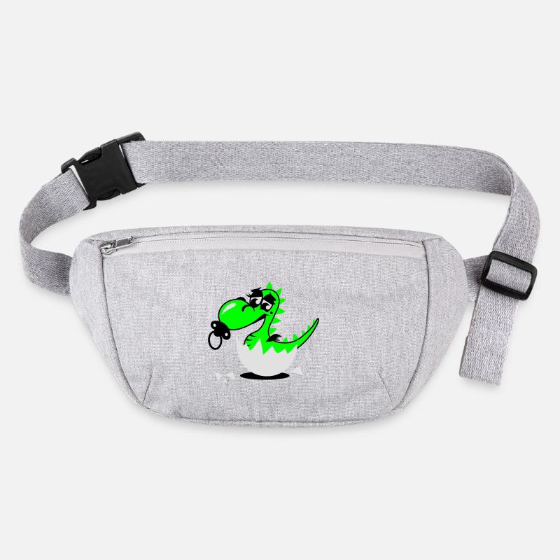 Un bébé petit dragon avec sucette Sac banane recyclé Stanley/Stella