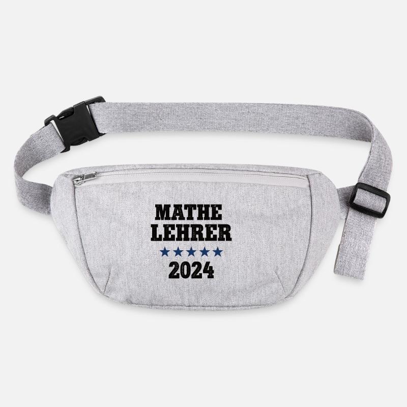 Mathelehrer 2024 Beruf Studium Lehramt Mathe Stanley/Stella recycelte Gürteltasche