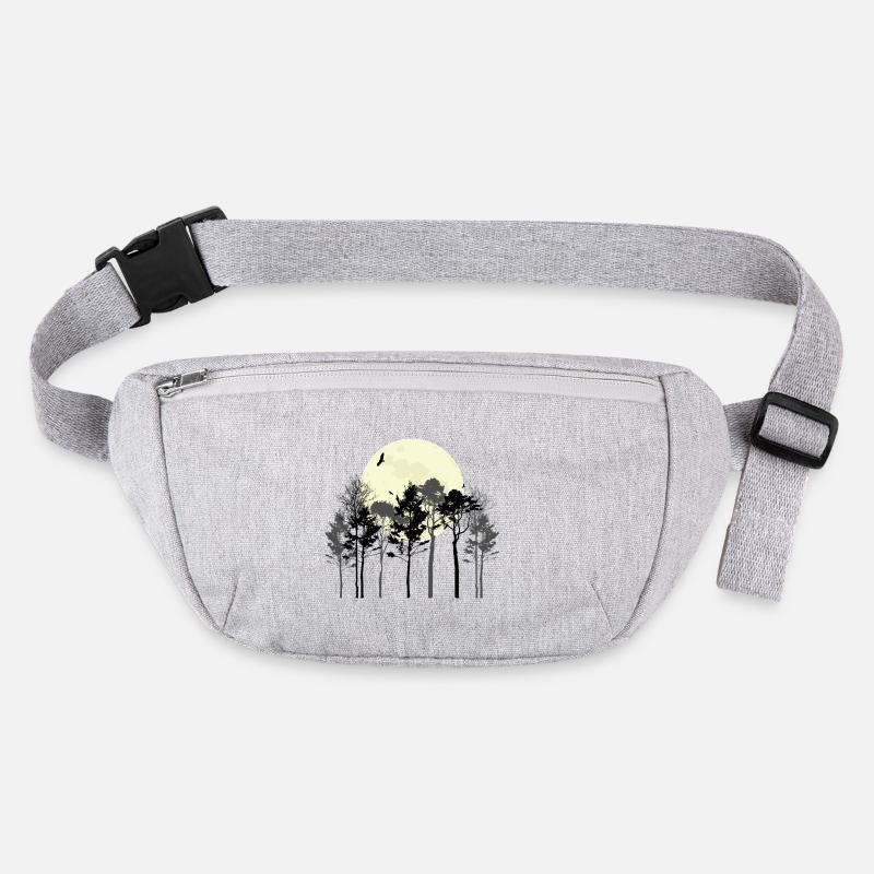 Celestial Forest Silhouette Design Stanley/Stella recycled Hip Bag 
