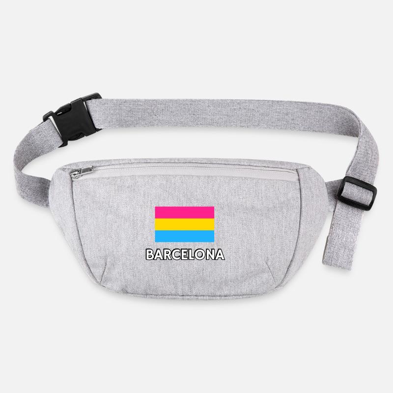 Pan Pride Flagge Barcelona Stanley/Stella recycelte Gürteltasche