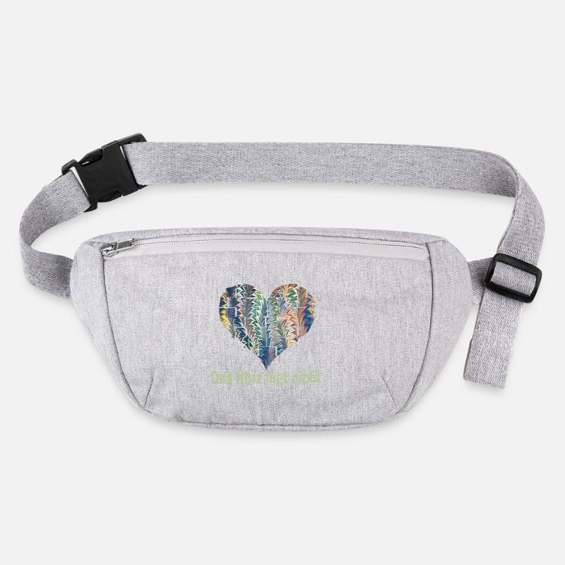 the heart does not lie e 73 Stanley/Stella recycled Hip Bag 