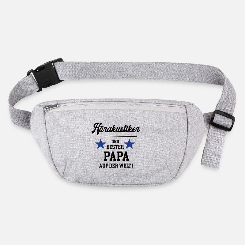 Bester Papa Hörakustiker Akustiker Hörgeräte Stanley/Stella recycelte Gürteltasche