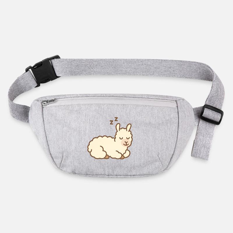 Sleeping Llama Stanley/Stella recycled Hip Bag 