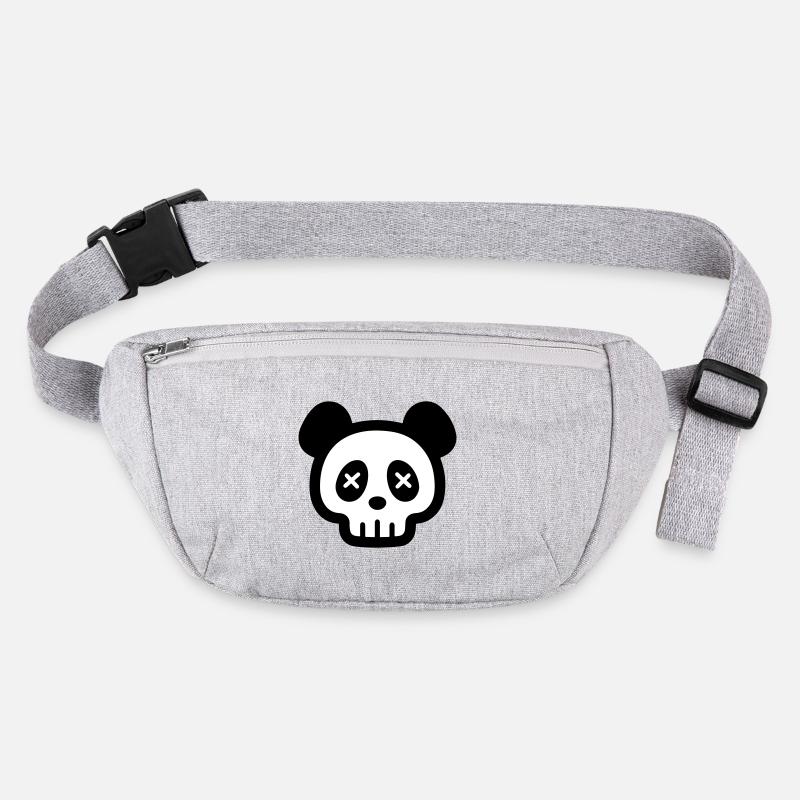 Panda Totenkopf Skelett Stanley/Stella recycelte Gürteltasche