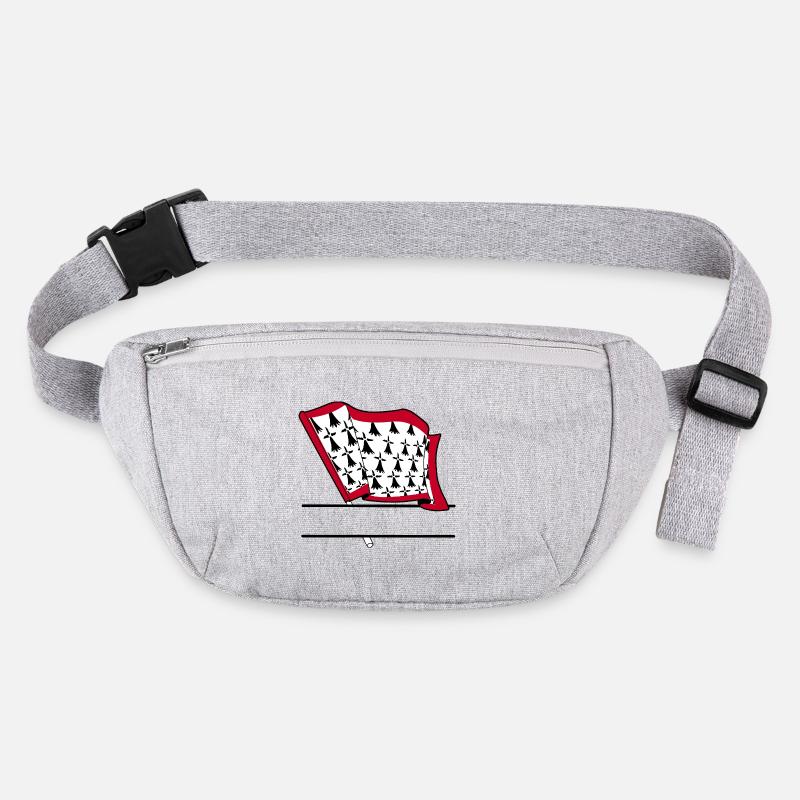 Limousin Flag Text Space Stanley/Stella recycled Hip Bag 