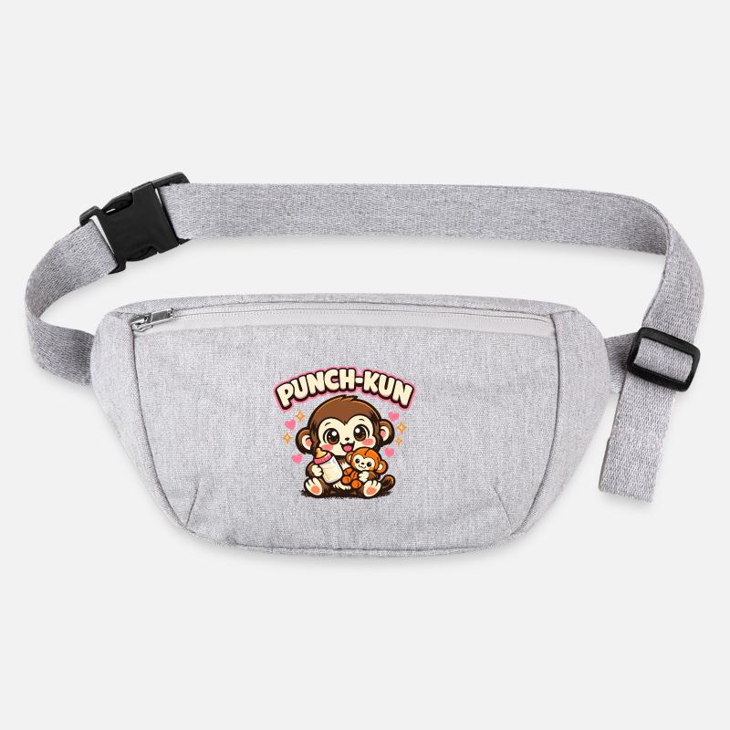 Monkey Punch - Kawaii Stanley/Stella recycled Hip Bag 
