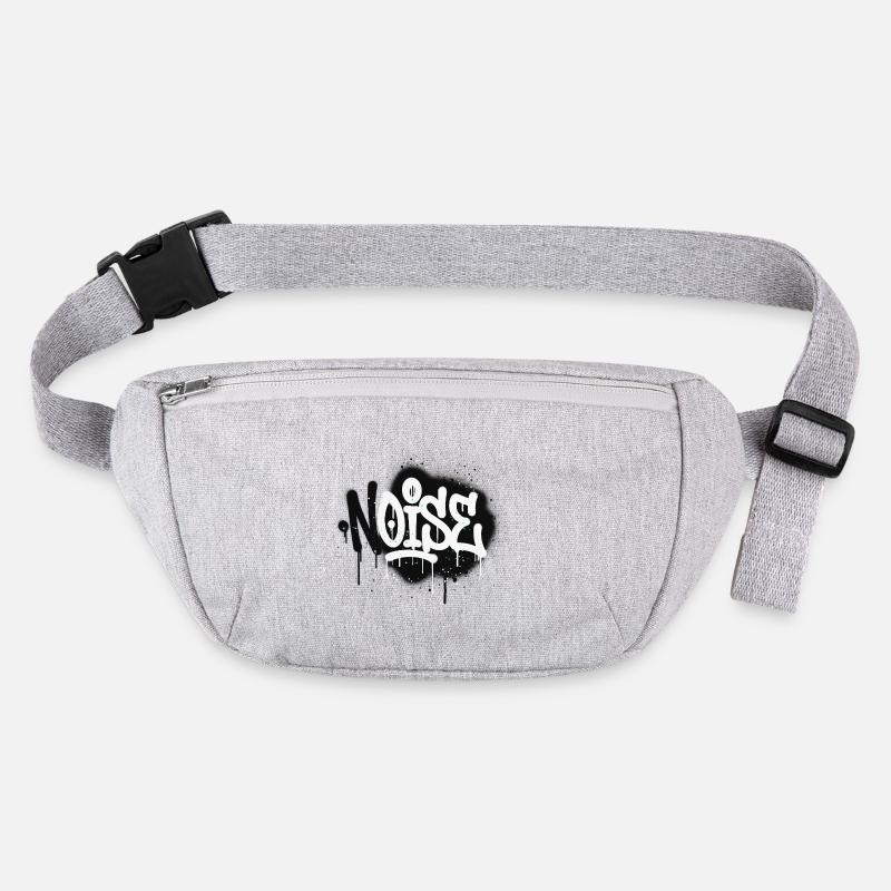 Spray bruyant pour graffiti - Sac banane recyclé Stanley/Stella - gris chiné