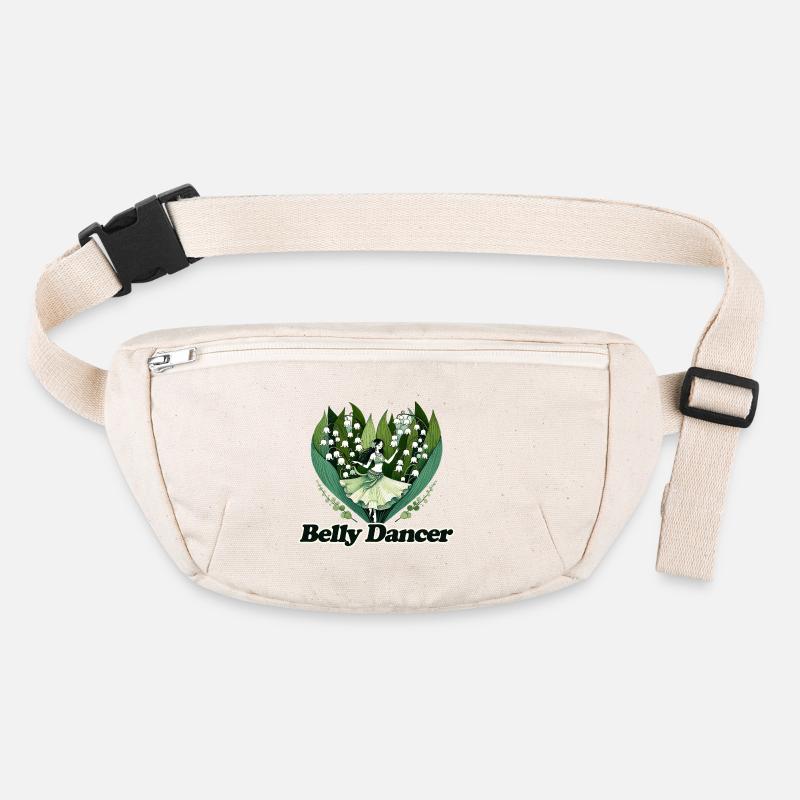 Belly Dancer in Lily Heart Stanley/Stella recycled Hip Bag 